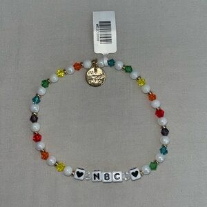 NBC Hearts Little Words Project Bracelet - Shop at NBC Studios Exclusive NWOT